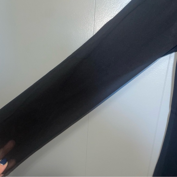 Tory Burch Black Chiffon Silk Beaded Blouse Size 4 - Picture 4 of 7